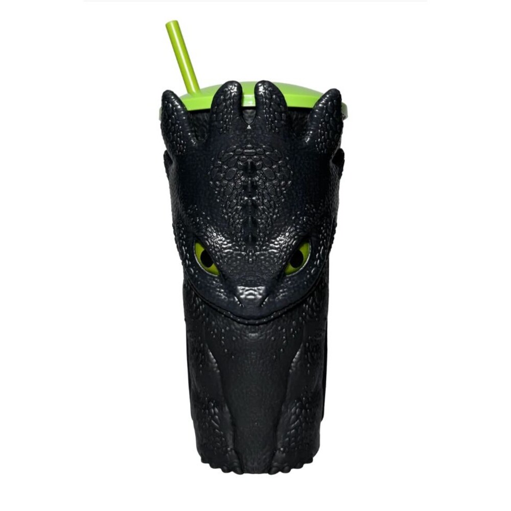 How To Train Your Dragon Skin Gripper Toothless Dreamworks 2025 Tumbler Cup NIP